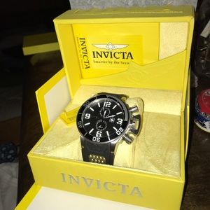 INVICTA Men’s 0756 Black Quartz Watch